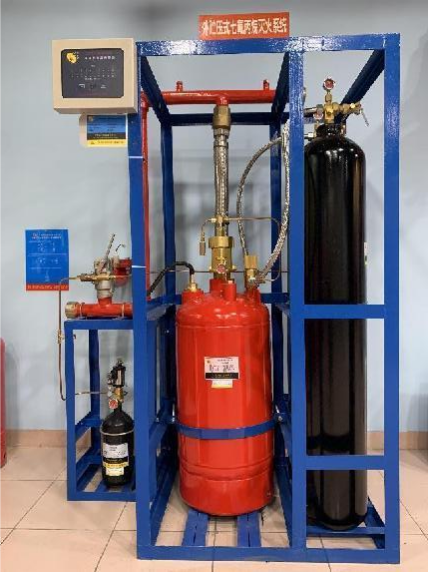 5.6MPa外贮压七氟丙烷气体灭火系统 5.6MPa外贮压七氟丙烷气体灭火系统
