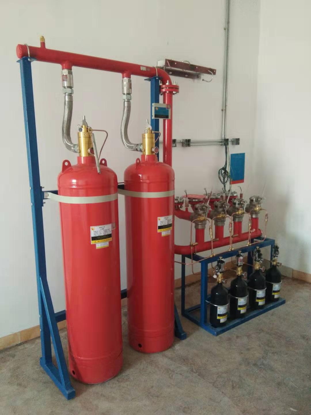 七氟丙烷气体灭火系统:中山君兰220千伏变电站