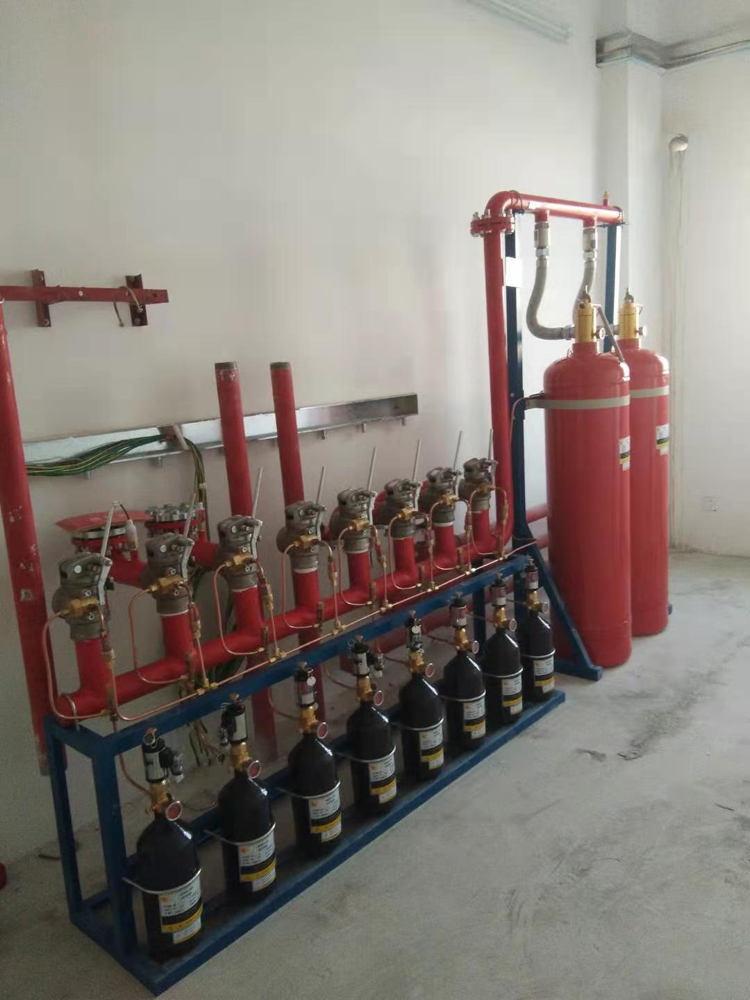 七氟丙烷气体灭火系统:中山君兰220千伏变电站